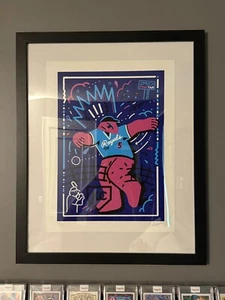 EFDOT / GEORGE BRETT 2020 Topps Project 2020 COMPANION ART Print | Royals 19/50 - Picture 1 of 2