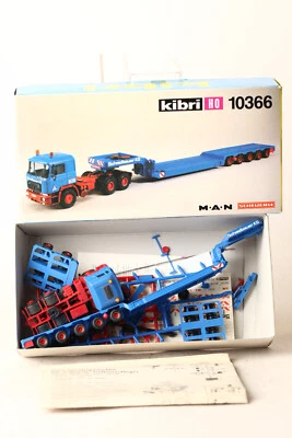Kibri H0 10366  MAN Sattelzug Tieflader  Schmidtbauer  in OVP  (281312) - Bild 1 von 3
