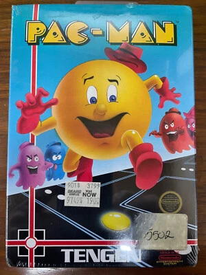 PAC-MAN Nintendo NES Sealed Cartridge Tengen Vintage Collectible PAC MAN game - Image 1 of 2