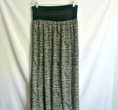 Vince Camuto Skirt Women Size Large Sheer Maxi Short Knit Lining and Waist Band - Image 1 of 4
