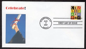 2007 Celebrate Stamp (Scott 4196) - Ginsburg Cachet FDC NQ649 - Picture 1 of 1