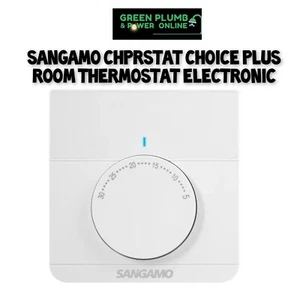 Sangamo CHPRSTAT Choice + Termostato Electrónico de Habitación - Blanco 10 Amperios - Imagen 1 de 1