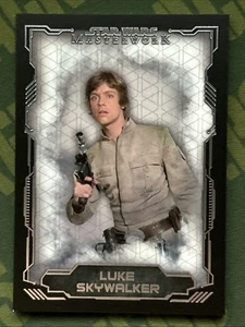 2016 Topps STAR WARS Masterwork #2 Luke Skywalker  - Picture 1 of 3