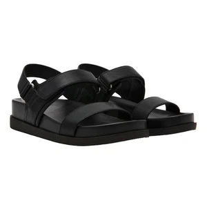 Sandales femme Argyle double bride noires neuves DV by Dolce Vita pointure 7 neuves dans leur boîte - Photo 1 sur 6