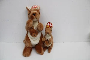 Ty Beanie Buddies BOLSA 2000 Canguro 11" Peluche Juguete Amigo - Imagen 1 de 5