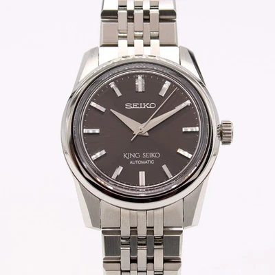 Pulsera Seiko King 2025 marrón automática 37 mm acero SPB285 Foto 1 de 4