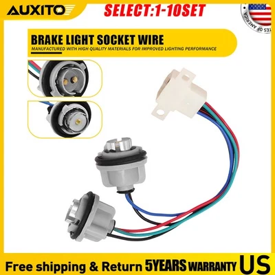 Fit Subaru Legacy Outback 2000-2004 Tailgate Hatch Lamp Brake Light Socket 2-10X - Imagem 1 de 4