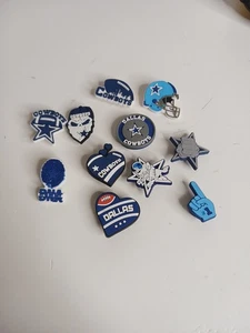 Dallas Cowboys Dijes Para Tus Crocs 11 Dijes Fans Deportes Unisex NFL - Imagen 1 de 5