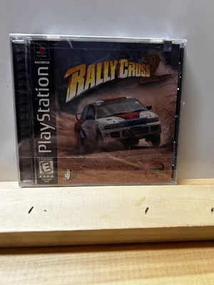 Rally Cross (Sony PlayStation 1, PS1) Brand New, Sealed! Black label W/hangtag - Image 1 of 2