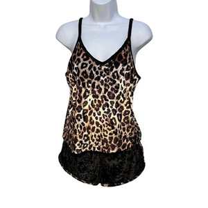 Victoria Secret Pink sleepwear velvet animal print  - Picture 1 of 9