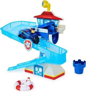 Paw Patrol, Adventure Bay Bath Playset with Light-up Chase Vehicle, Bath Toy - Picture 1 of 6