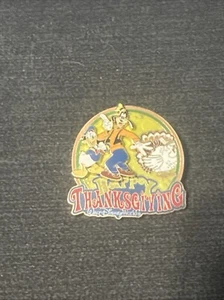 WDW Walt Disney World 2007 THANKSGIVING PIN Donald Duck & Goofy LE1000 PP #57654 - Picture 1 of 4