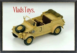Hobby Master 1:48 Volkswagen VW 82 Kubelwagen German Army Tunisia 1943 HG1202 - Picture 1 of 3