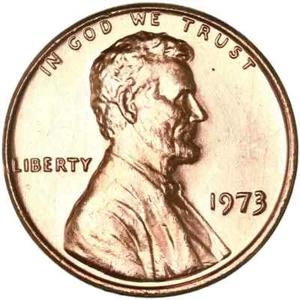 1973 P Lincoln Memorial Cent Uncirculated US Mint - Picture 1 of 2