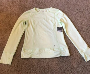 New Danskin Girls Top Size 10-12 Lime Gorgeous Top NWT Girls Large Dri More - Picture 1 of 10