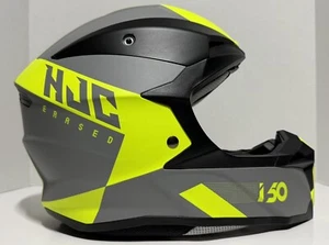 Casco de motocross HJC i50 borrado moto todoterreno ATV UTV adulto mediano I50 - Imagen 1 de 9