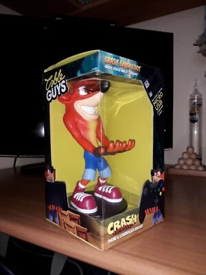 Crash Bandicoot 20 cm altezza base ricarica controller ps4 xbox one con cavo usb - Immagine 1 di 3