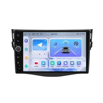 For 2006-2012 Toyota Rav4 9Inch Touch Screen Android13 Car Music System Stereo   - Image 1 of 4