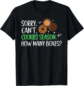 Cookie Dealer Scout for Girls Sorry Can't Cookie Season Kids T-Shirt Hoodie - Picture 1 of 18