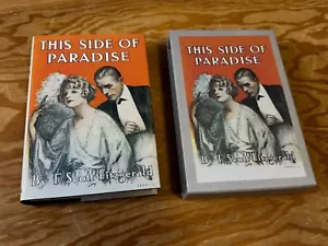 This Side of Paradise F. Scott Fitzgerald First Edition Library HC DJ Slipcase - Picture 1 of 8