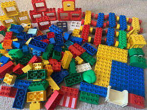 Lego Duplo  bundle job lot 150+ Pcs Including Vehicles & Bases