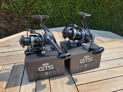 2 x Course Fishing NGT GTS 30 Reels 3000 3+1BB Aluminium Spool