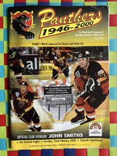 Vintage Nottingham Panthers Hockey Program February 2000