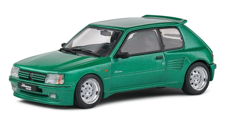 1 43 SOLIDO Peugeot 205 Gti Dimma Body Kit 1992 Green SL4310807