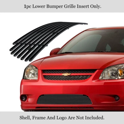 Parachoques negro de acero inoxidable para Chevy Cobalt SS/Sport 05-10 Foto 1 de 4