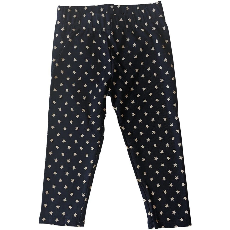 Nuevo/NUEVO CON ETIQUETAS Gymboree Niñas American Cutie Patriotic Star Capri Leggings, Talla 6 Foto 1 de 2