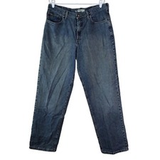 Lee Jeans Mens 38x34 Relaxed Fit Straight Leg Blue Medium Wash Denim Heritage 