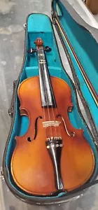 Glaesel Leslie Student Violin 006 w/ Hard Case - Picture 1 of 16