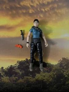 Jurassic Park World Rebirth ZORA BENNETT Figur Target Spinosaurus Danger Set 4" - Bild 1 von 3