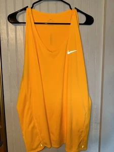 Nike Women’s Size XXL Reflective Tank Color: Orange DRI FIT - Picture 1 of 6