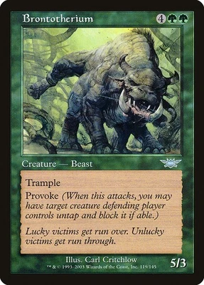 (2x) BRONTOTHERIUM - Legions – MTG Magic the Gathering Card - Uncommon - Image 1 of 4