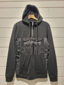 Supply and Demand New York Black 1/4 Zip Hoodie/Jumper Men's Size M VGC! - Picture 1 of 12
