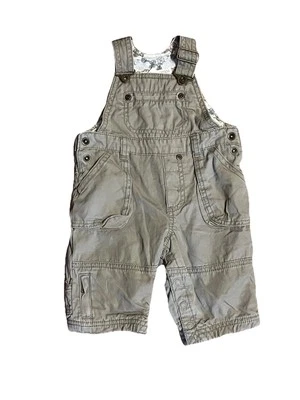 Mono Baby H&M con Dirtbikes - Color Gris - Talla 2-4M - Ajuste 6 Meses Foto 1 de 4