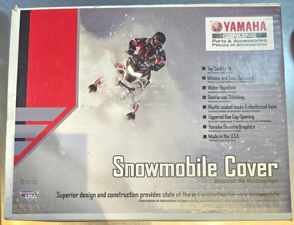 Yamaha SMA-COVER-61-11 Snowmobile Cover – Apex / Attak – Genuine OEM - Image 1 of 2