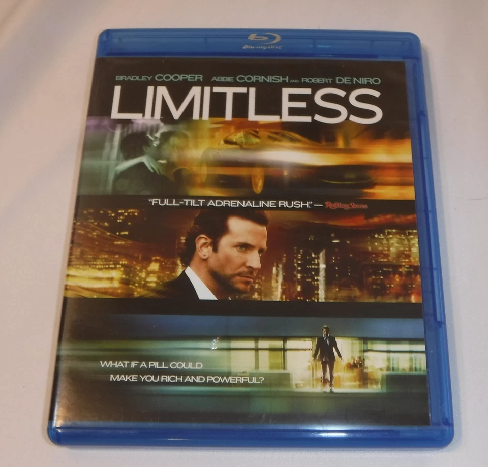 LIMITLESS Blu-ray /2011 Neil Burger Bradley Cooper/Friel/Cornish - Image 1 of 1