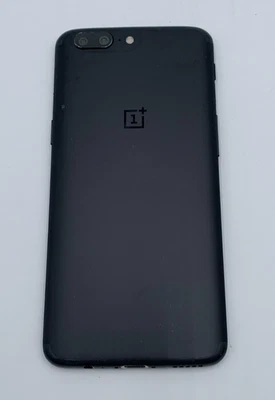 OnePlus 5 Dual A5000 128GB Black Unlocked Android Smartphone Good - Image 1 of 4
