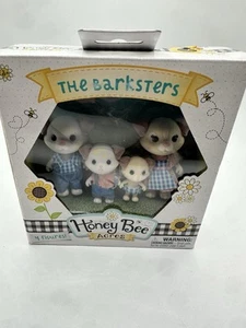 Honey Bee Acres The Barksters Hundefamilie, 4 Miniatur Puppenfiguren, kleine SS - Bild 1 von 3