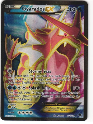 Gyarados EX Full Art Pokemon TCG BREAKpoint 114/122 LP - Image 1 of 3