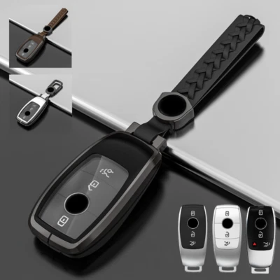 Funda protectora de aleación de zinc TPU para llave de coche para Mercedes Benz Clase S E A200 GLC AMG  Foto 1 de 4