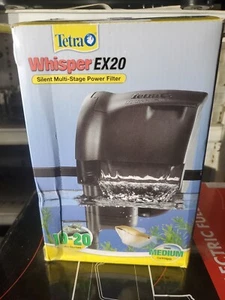 TETRA WHISPER EX20 POWER FILTER 110 GPH AQUARIUMS to 20 GALLONS - Picture 1 of 7