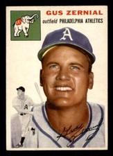 1954 Topps #2 Gus Zernial - EX