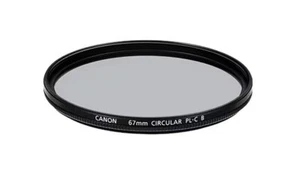 Canon Circular Polarizing Filter PL-C (Screw Type) Filter 67mm PL-C B 67mm - Picture 1 of 2