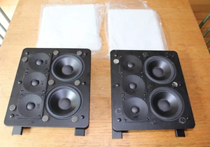 PAIR M&K IN WALL SPEAKERS SW-150 LEFT/CENTER + RIGHT/CENTER Miller & Kreisel - Picture 1 of 17