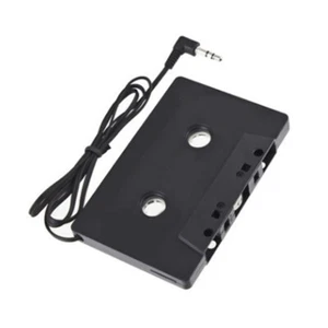 (Black)Adaptateur De Cassette De Voiture Avec Prise Jack 3 5 Mm Adaptateur - Afbeelding 1 van 5