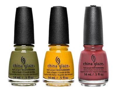 Esmalte de uñas China - Juego de trío - Bestseller para OTOÑO - Elige color 0,5 oz Foto 1 de 2