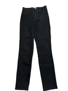 Pistola Jeans Women's 27 Black Mid Rise Ankle Length Boot Cotton Blend EUC - Picture 1 of 9